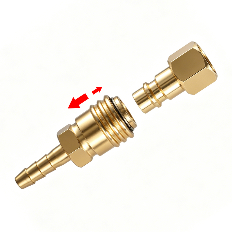 8mm Brass LPG Gas Quick Releas - Home Cooking Gas review and price